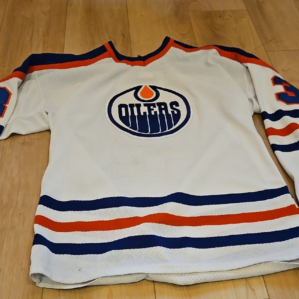 CCM Edmonton Oilers Vintage Jersey Retired Number Al Hamilton - Picture 3 of 4
